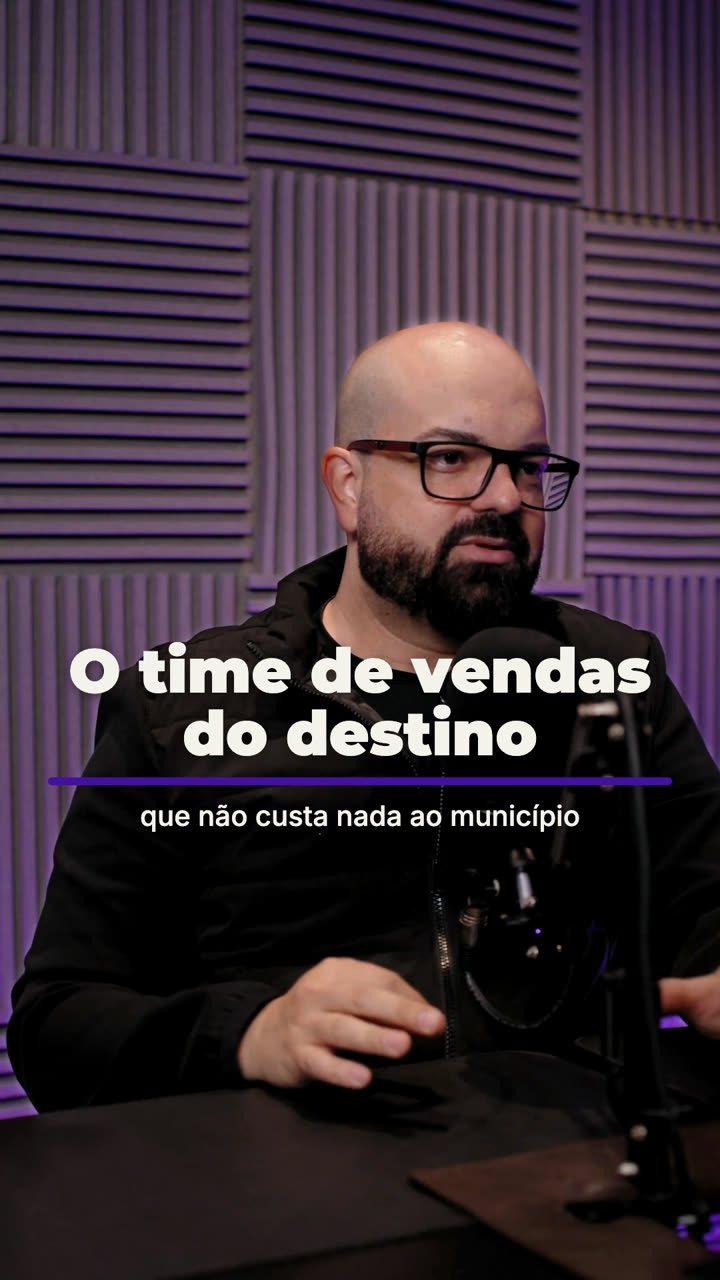 Capa do Reels com o título O time de vendas do destino