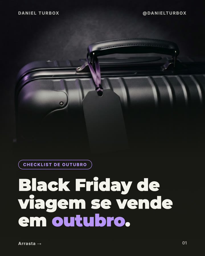 Capa do carrossel: Black Friday de viagem se vende em outubro